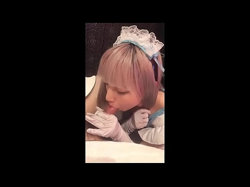 ❤️ Japanese Idol [mayuka], French maid costume, part 1, blowjob and jerk off with lotion ️❌ Fucking at en-gb.my-hentai-gallery.ru ️